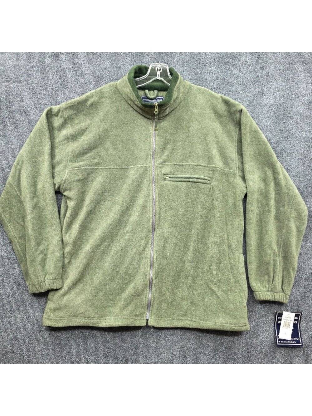 Susquehanna Trail Fleece Jacket M Green Everyday Hiking Outdoor Camping Utility